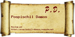 Pospischil Damos névjegykártya